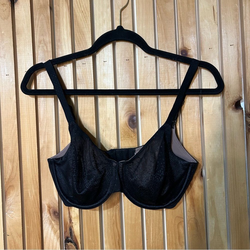 Wacoal Back Appeal Underwire Bra in Black Size 30DDD